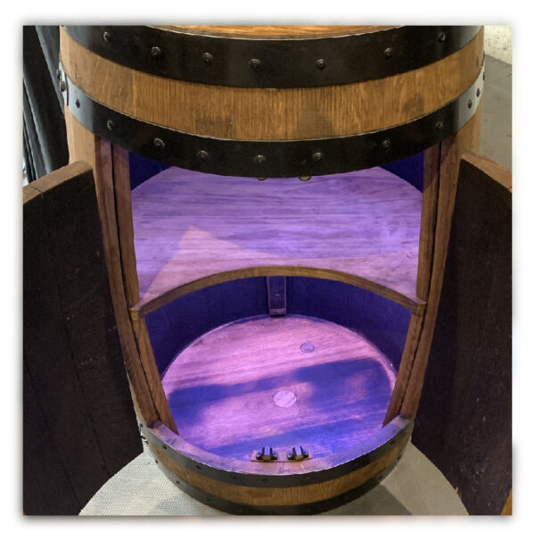 Cabinet - Full-Barrel - With Doors - LEDs - Image 3