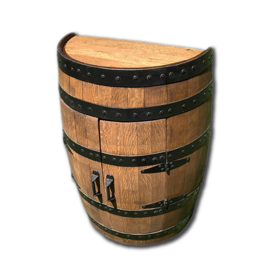 Cabinet - Half-Barrel - With Doors