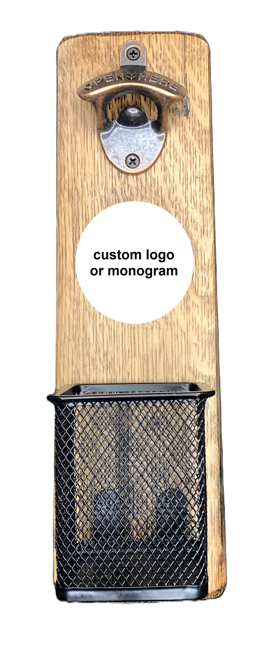 Bottle Opener - Wall Mount - Personalized