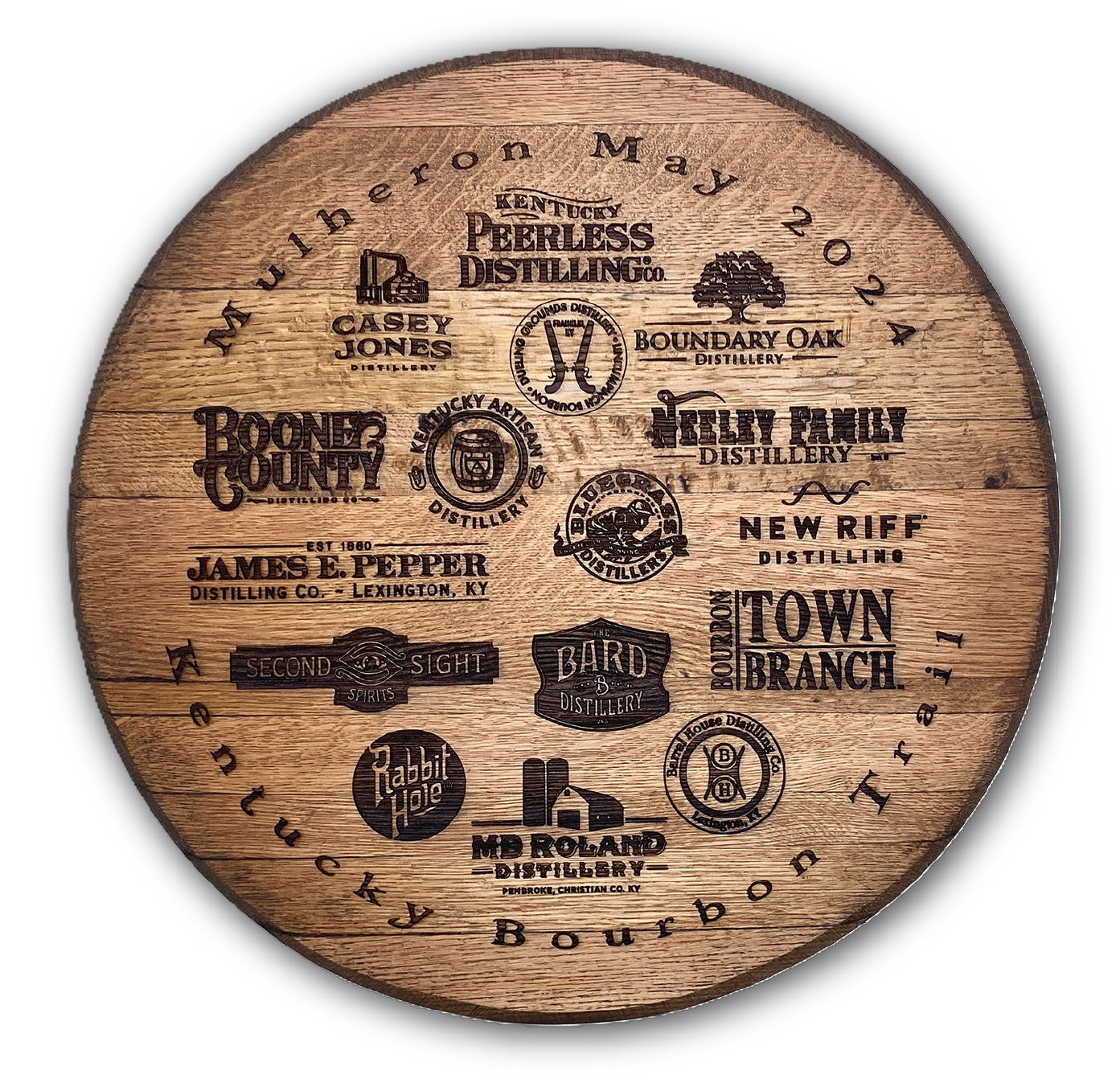 Barrel Head Sign - Personalized - Image 2