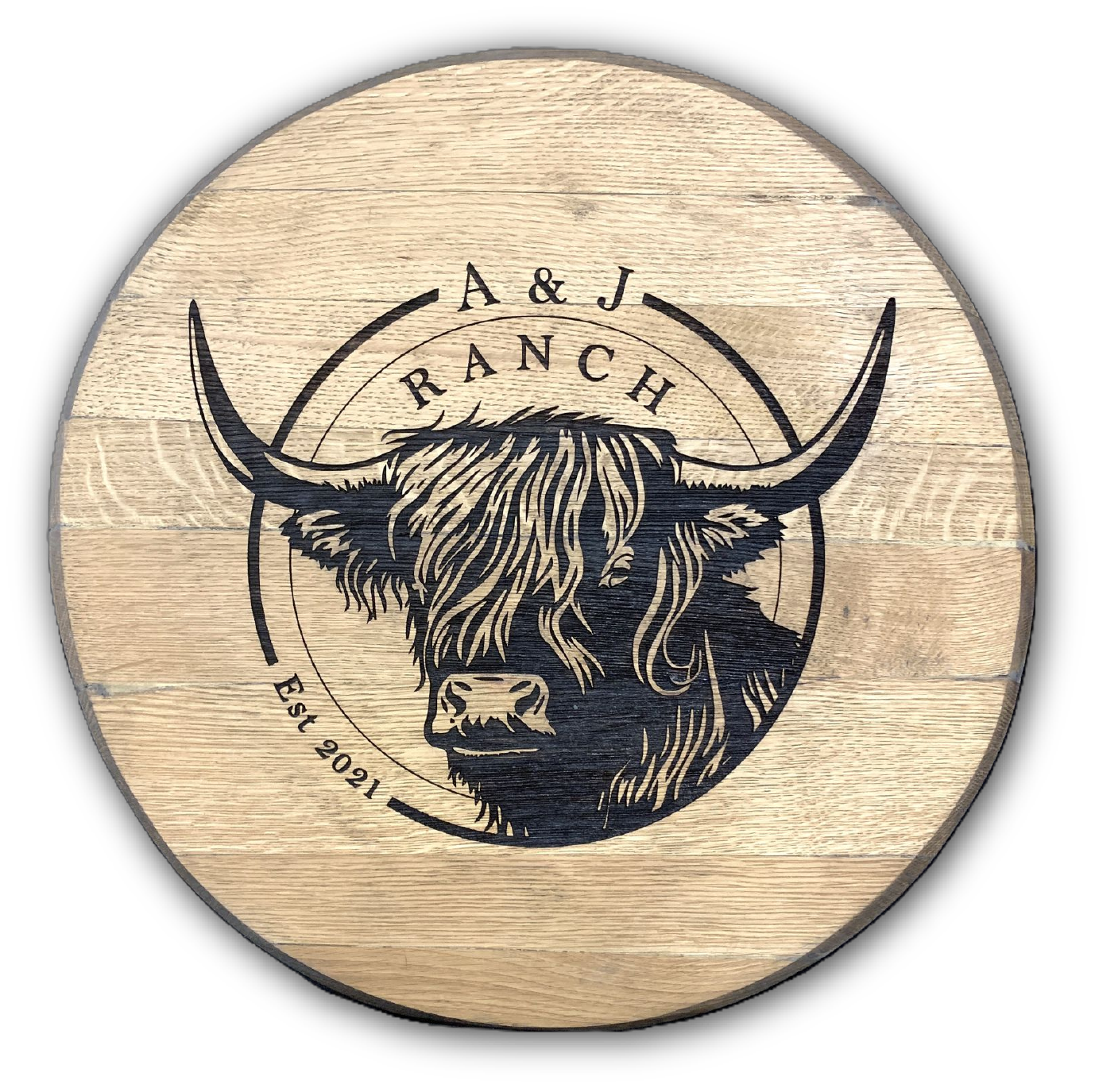 Barrel Head Sign - Personalized - Image 4