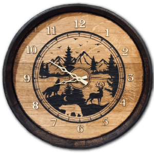 Barrel Top Clock
